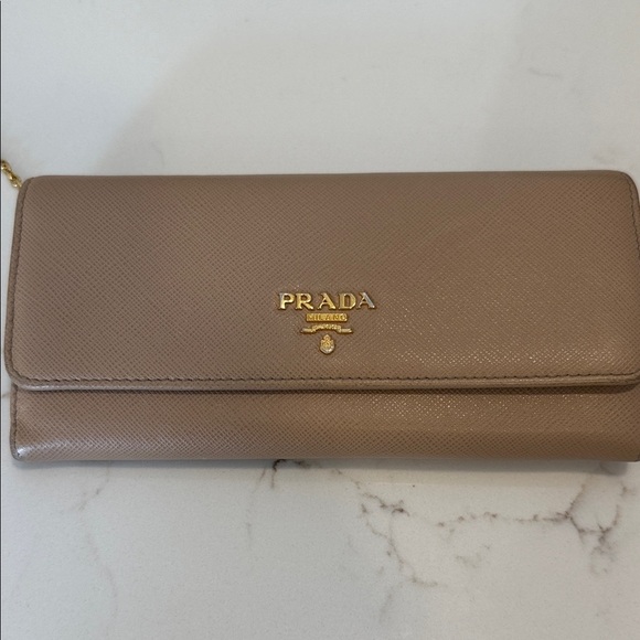 Prada Handbags - Prada Saffiano leather wallet
